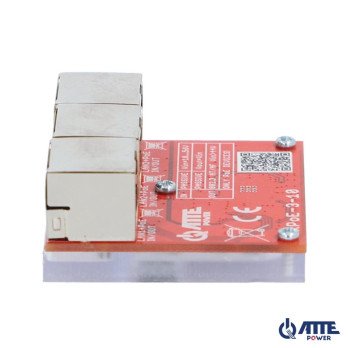3 prievadu PoE jungiklis 10/100Mbps ATTE XPOE-3-10