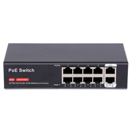 MARCA BLANCA SW8FE2GE-100W 5-Port Gigabit PoE Managed Switch, 100W