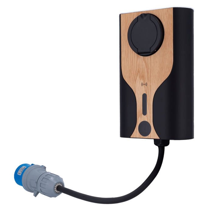 RAEDIAN RD-NORA-7-C1-S 7kW EV lādētājs Wi-Fi RFID