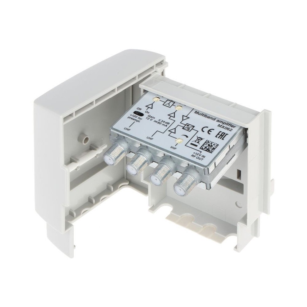 ANTENNA AMPLIFIER MX-062 FM / VHF / UHF 12V TERRA