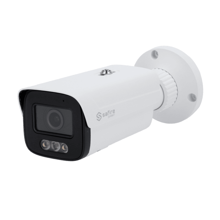SAFIRE SMART SF-IPB380CA-4I1-NIGHT 4MP Bullet IP Camera with PoE, Wi-Fi, IP67, IR 20m, White LED, 2.8mm