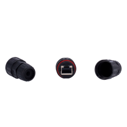 MARCA BLANCA CON-RJ45-GLAND-W-BLACK RJ45 сальник черный