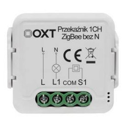 OXT minirelemoduuli 1 piiri ilman N ZigBee TUYA