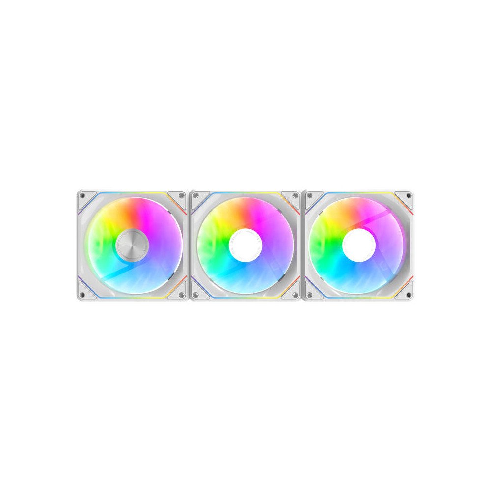 Darkflash Gauss G24 3-in-1 datora ventilatori (balti)