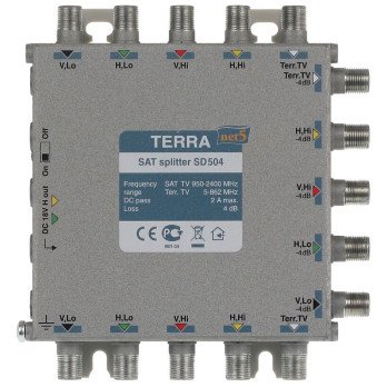 TV/SAT SPLITTER SD-504