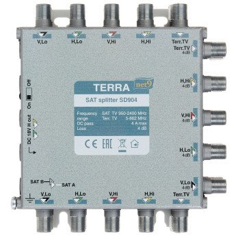 TV/SAT SPLITTER SD-904 TERRA