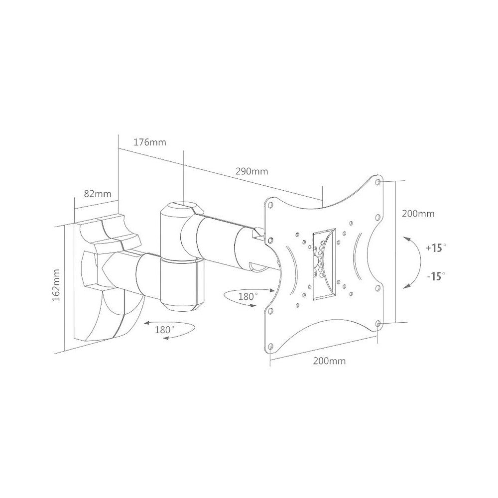 AX-FLEXI-APOLLO MONITOR HOLDER