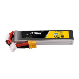 Akku Lipo Tattu 2s 650mAh 95C 7.6V HV z XT30 Long-Pack