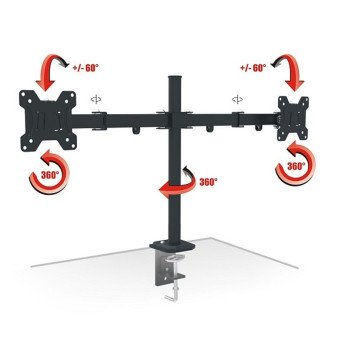 AX-PIXEL-TWIN RED EAGLE MONITOR DESK HOLDER