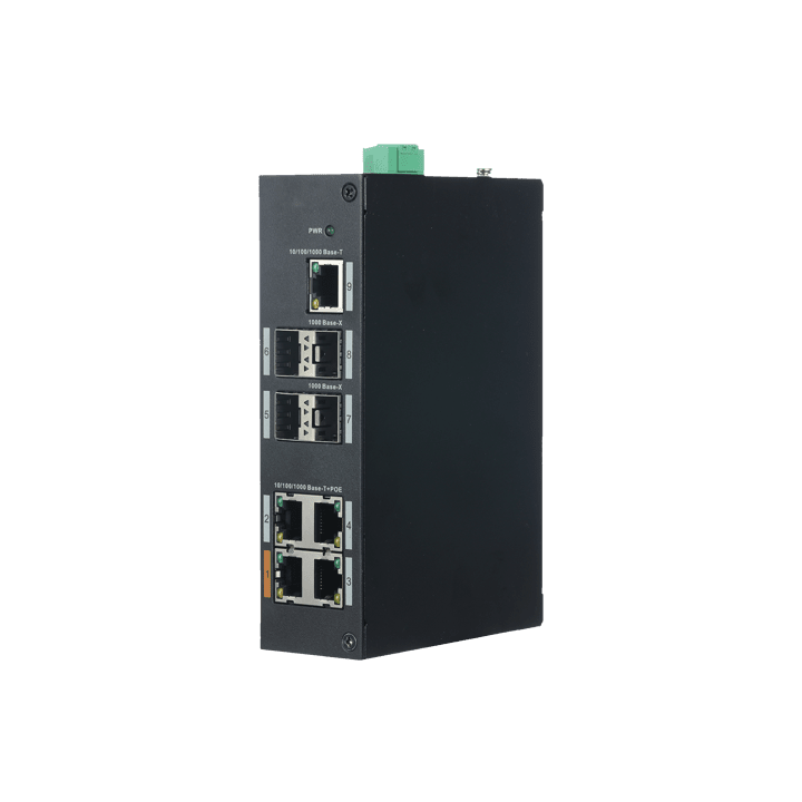 X-SECURITY XS-SW0904HIPOE-GF-96 Managed Gigabit PoE -kytkin, 5 porttia, 96 W PoE-budjetti