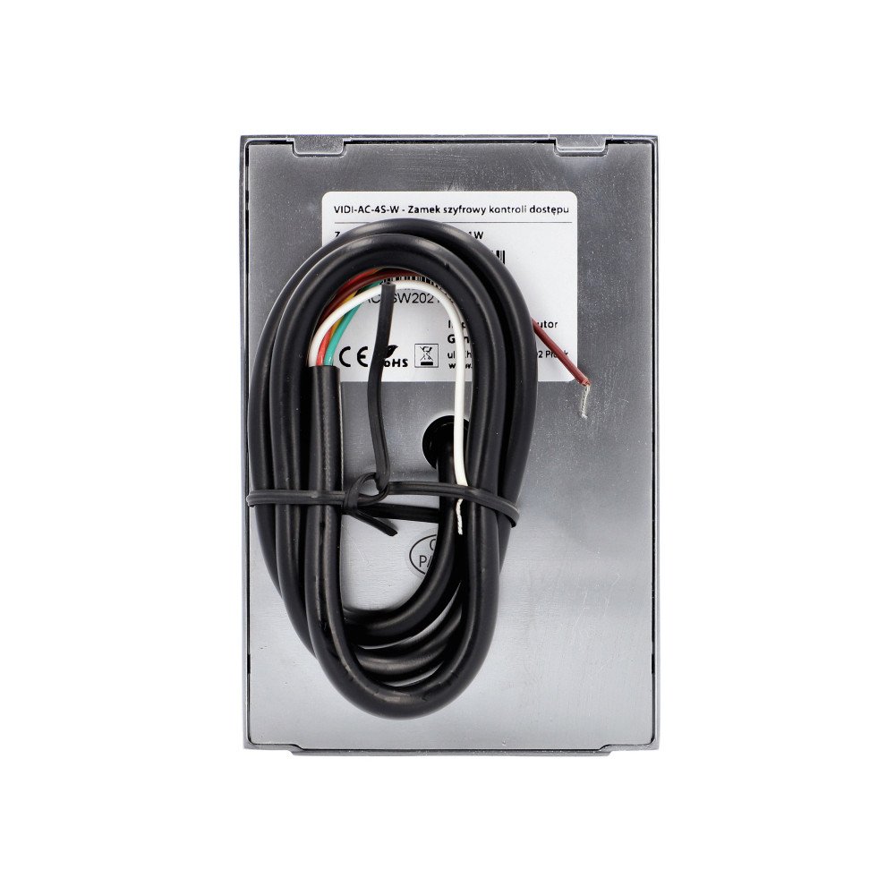 VidiLine VIDI-AC-4S-W Code Lock Access Control METAL
