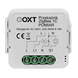 OXT moduļa releja 1 ķēde. 16A ZigBee TUYA mērījums