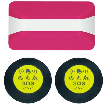 KALER - PLUDZAS SIGNALIZACIJAS KOMPLEKTS 2 POGAS Glabejam