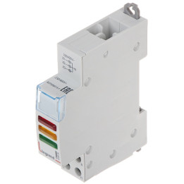 LED INDIKATORIUS LE-412934, SKIRTAS MONTAVIMUI ANT DIN (TS-35) BĖGELIO LEGRAND