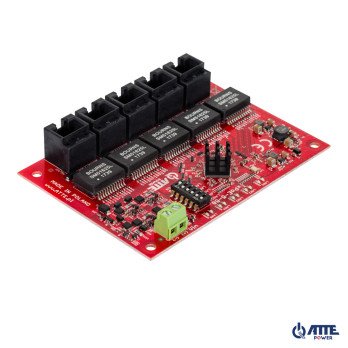 Sledzis PoE, 5 portowy gigabit 10/100/1000Mbps ATTE xPoE-5-50-OF