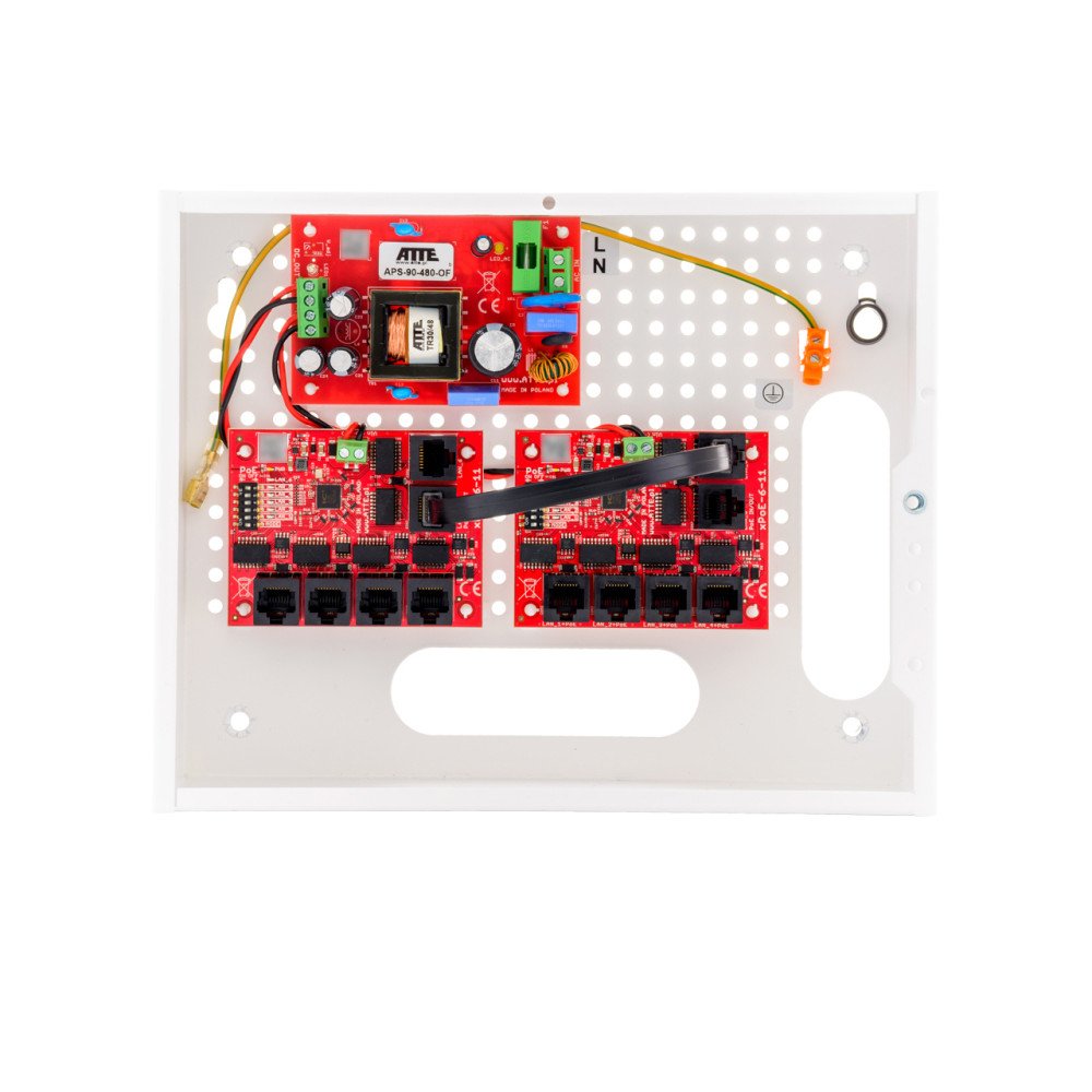 Komplekts 9 ATTE IP-9-11-E IP kameram