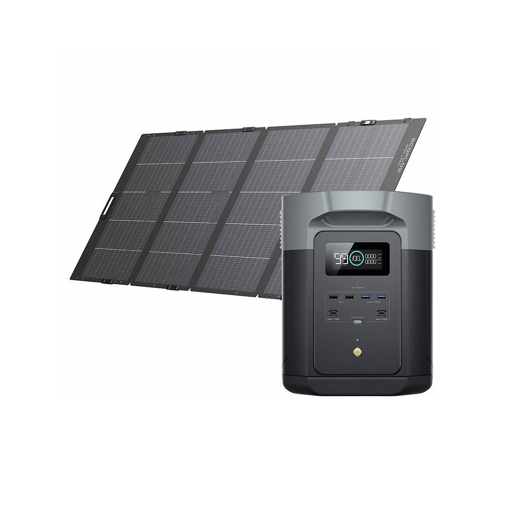 Bundle EcoFlow Delta 2 Max + PV panel 400W (folding)
