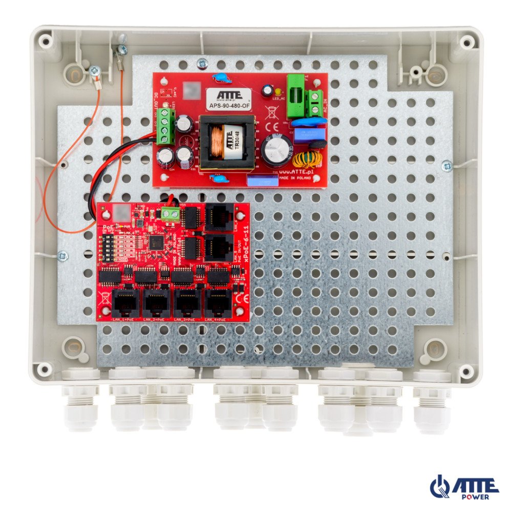 Rinkinys 5 ATTE IP-5-11-L2 IP kameroms