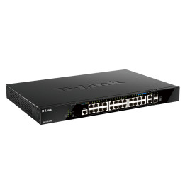 D-Link DGS-1520-28MP/E viedais PoE+ slēdzis 28 porti