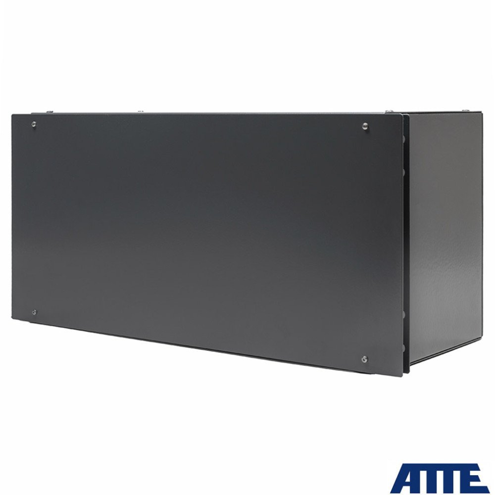 ATTE kit for 8 IP cameras, in ABOX-R5U0 housing, 96W power supply, 10-port PoE switch (8xPoE 10/100Mbps + 2xGigabit Uplink), ele
