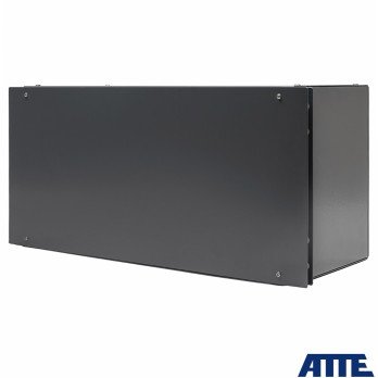 ATTE kit for 8 IP cameras, in ABOX-R5U0 housing, 96W power supply, 10-port PoE switch (8xPoE 10/100Mbps + 2xGigabit Uplink), ele