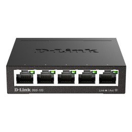 D-Link DGS-105/E 5 prievadų Gigabit nevaldomas jungiklis