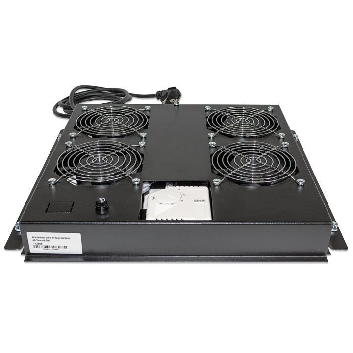 Intellinet 712866 Dzesēšanas ventilatoru bloks, 4 ventilatori