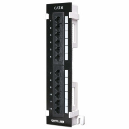 Intellinet 560269 Cat6 12-портовая настенная патч-панель