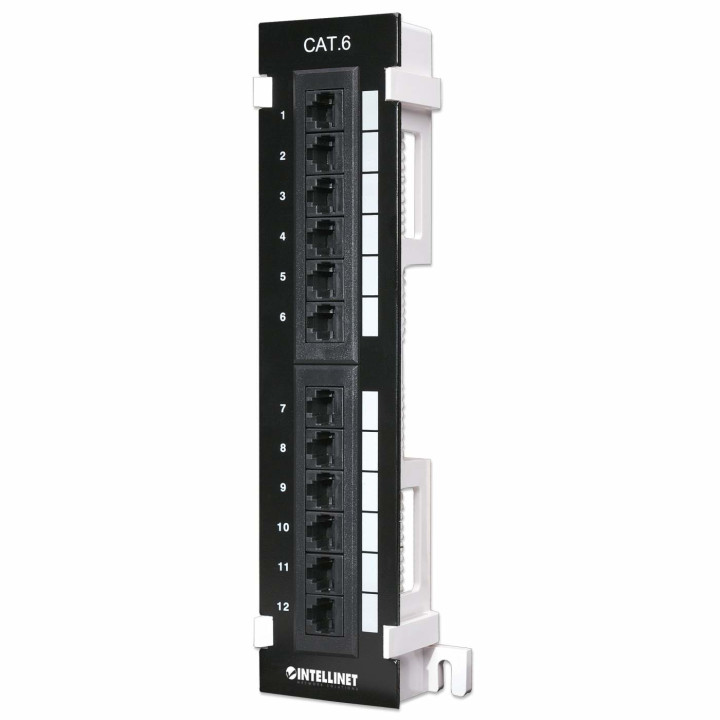 Intellinet 560269 Cat6 12-портовая настенная патч-панель