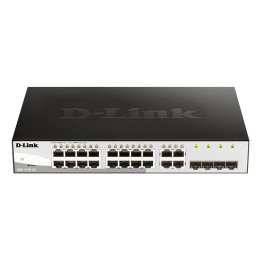 D-Link DGS-1210-20/E 20 prievadų išmanusis gigabitinis jungiklis