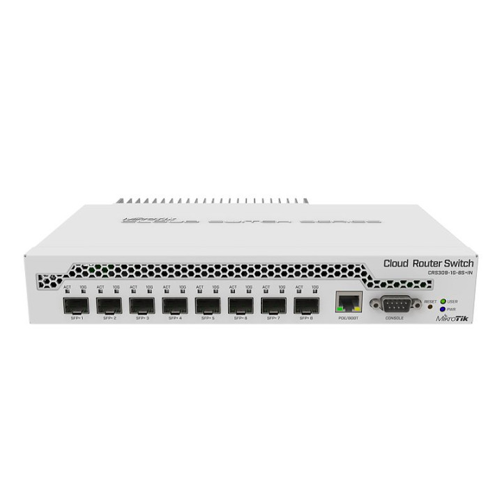 MikroTik CRS309-1G-8S+IN управляемый PoE коммутатор 9 портов