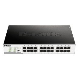 D-Link DGS-1024D/E 24 prievadų gigabitinis nevaldomas jungiklis