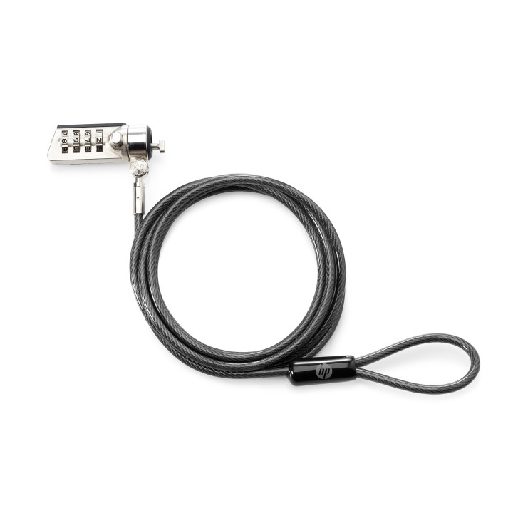 HP T0Y15AA Apsaugos spyna 1,83m Juoda
