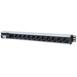 Intellinet 711449 12-местный стоечный удлинитель 16А