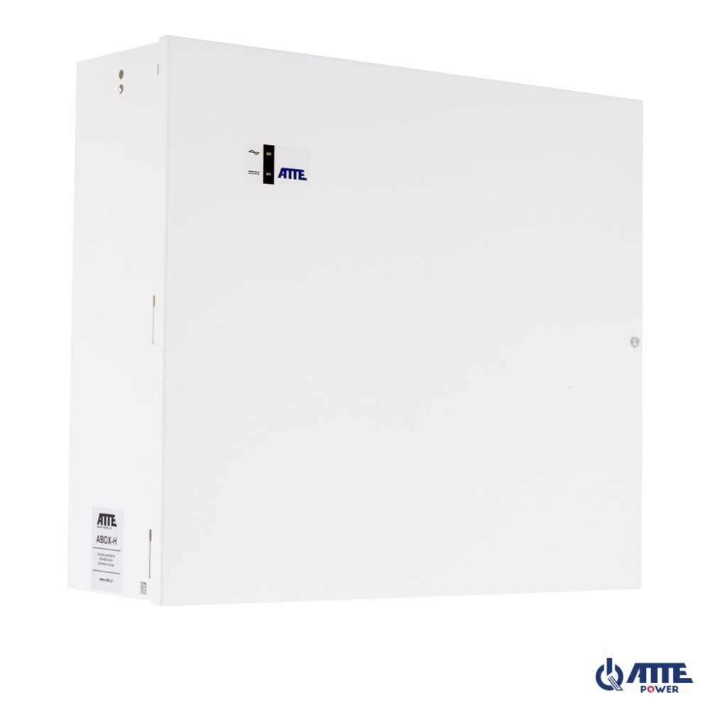 ATTE SMPS, Vin 230VAC, Vout 24VDC, Iout 3A, Pout 72W, ABOX-F (2x AKU 7Ah), AUPS-70-240-F