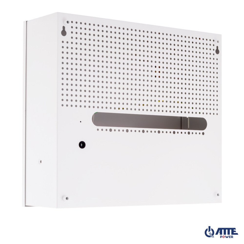 ATTE SMPS, Vin 230VAC, Vout 24VDC, Iout 3A, Pout 72W, ABOX-F (2x AKU 7Ah), AUPS-70-240-F