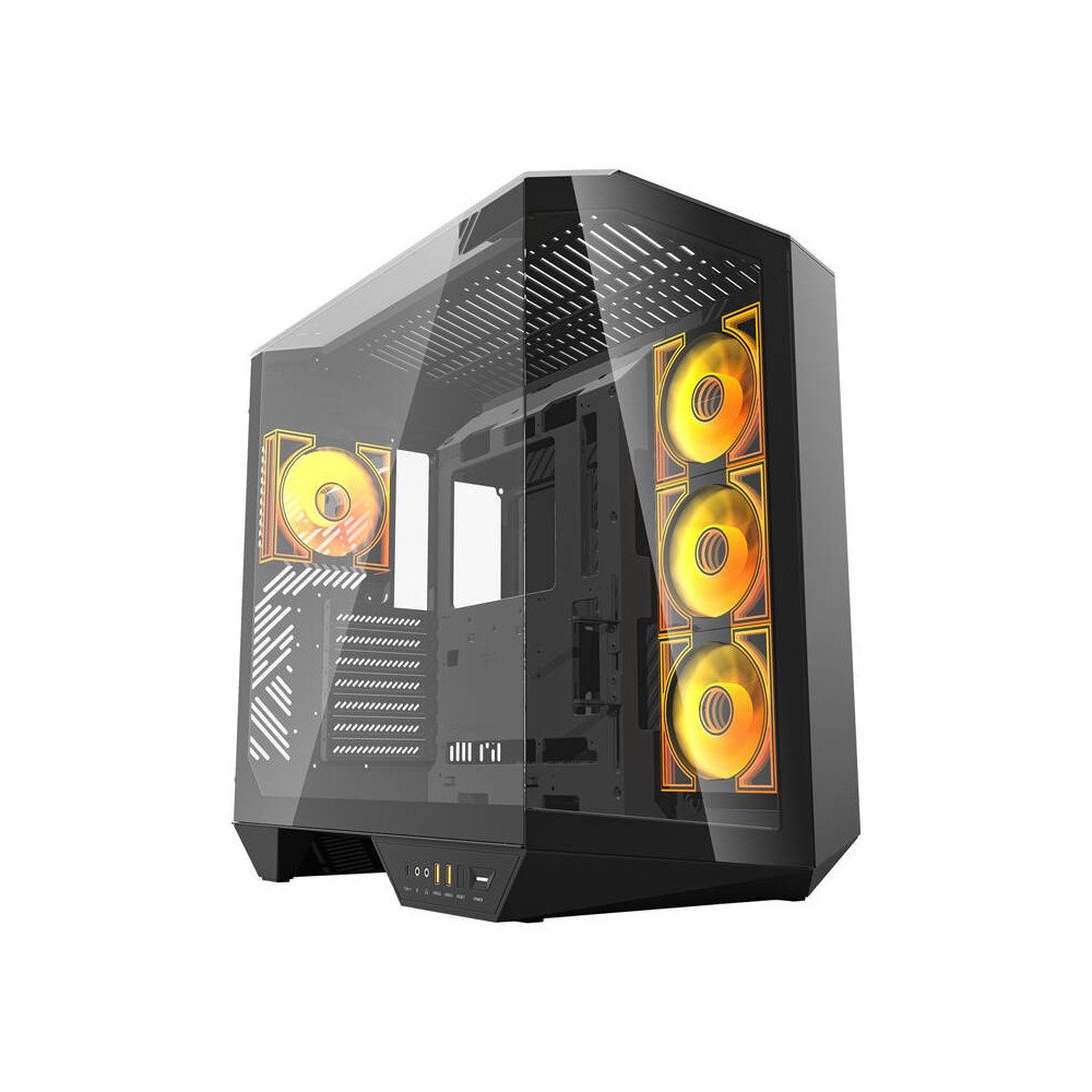 Darkflash DY470 arvuti korpus (must) + 4 ventilaatorit