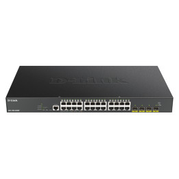 D-Link DGS-1250-28XMP/E PoE+ slēdzis 28 porti 370W
