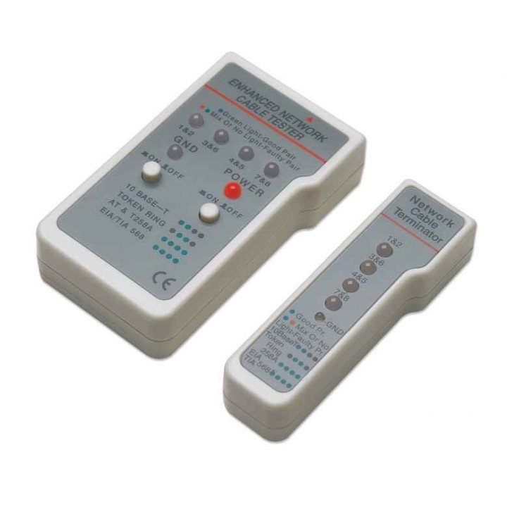 Intellinet 351898 kaablitester RJ-45 RJ-11 9V