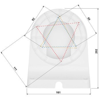 Seinakinnitus MOTO Tiandy TC-A28 kaameratele