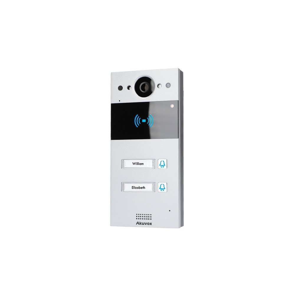 Akuvox R20BX2 Isorinis skydelis, 2 seima, montuojamas ant pavirsiaus