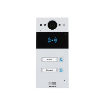 Akuvox R20BX2 Isorinis skydelis, 2 seima, montuojamas ant pavirsiaus