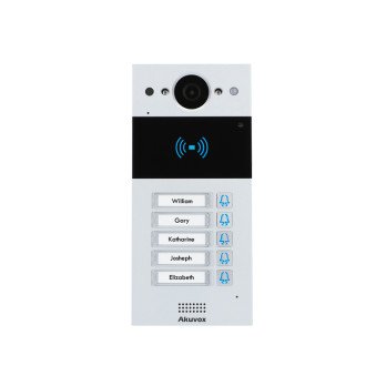 Akuvox R20BX5 Arejais panelis, 5-gimenu, montejams uz virsmas