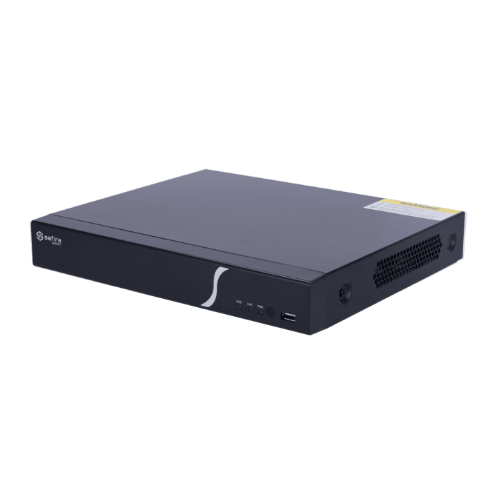 SAFIRE SMART SF-NVR3104-4P-B1 4CH PoE NVR 8MP 4K