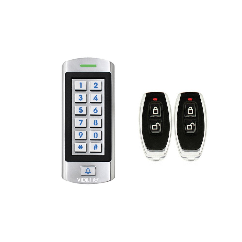 VIDI-AC-5CS-S - VidiLine koodilukko RFID-lukijalla BELL + KAUKO-OHJEET