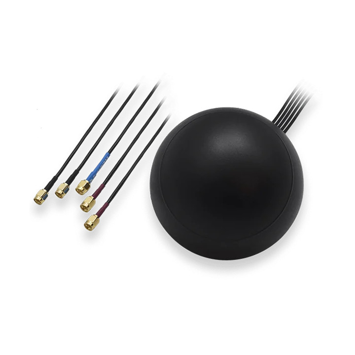 Teltonika PR1KCO28 COMBO MIMO Mobile/GNSS/WiFi Roof SMA Antenna