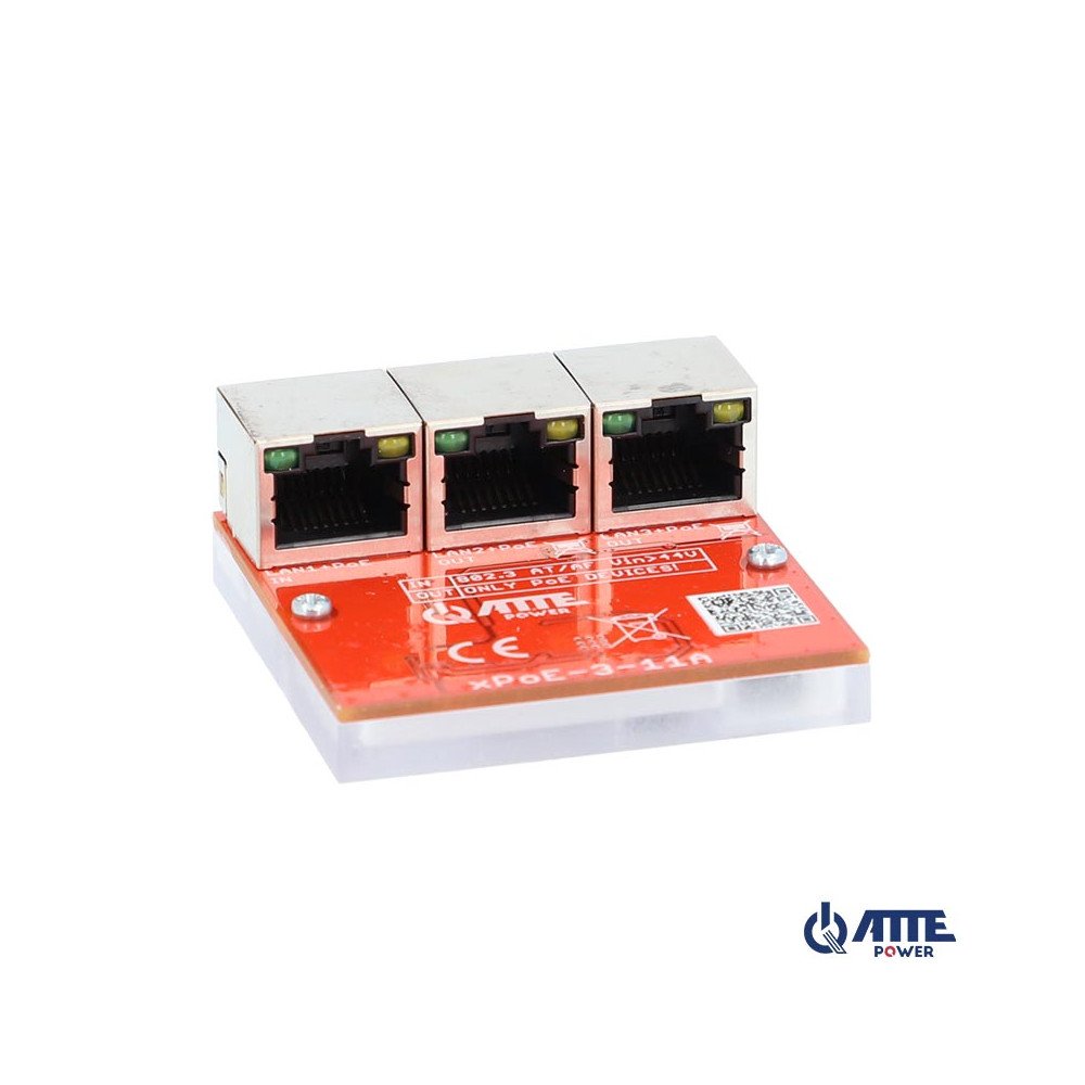 XPOE-3-11A Switch PoE 3 prievadas 10/100Mbps pletiklis