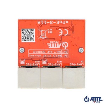 XPOE-3-11A Switch PoE 3 port 10/100Mbps extender