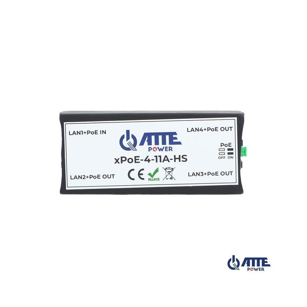 PoE 3 10/100/, XPOE-4-11A-HS