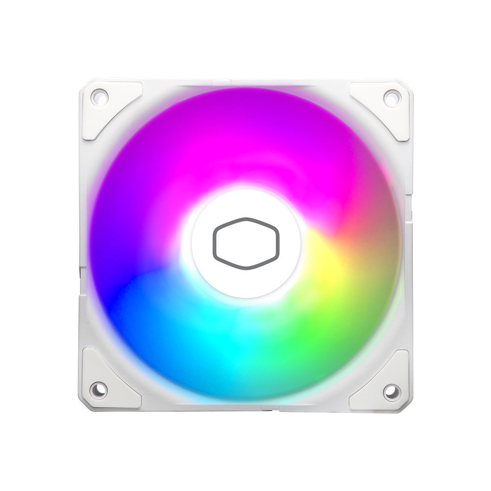 Cooler Master SickleFlow Edge 120 ARGB ventilaator (valge)